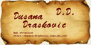 Dušana Drašković vizit kartica